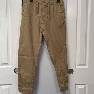 Gap khakis joggers men’s SMALL